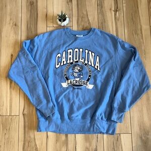 UNC Lacrosse Champion sheatshirt
